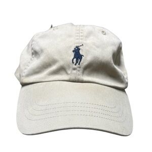 Beige Polo Hat